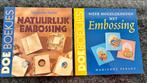 2x Embossing Doeboekjes: Natuurlijk & Meer Mogelijkheden, Ophalen of Verzenden, Zo goed als nieuw, Materiaal