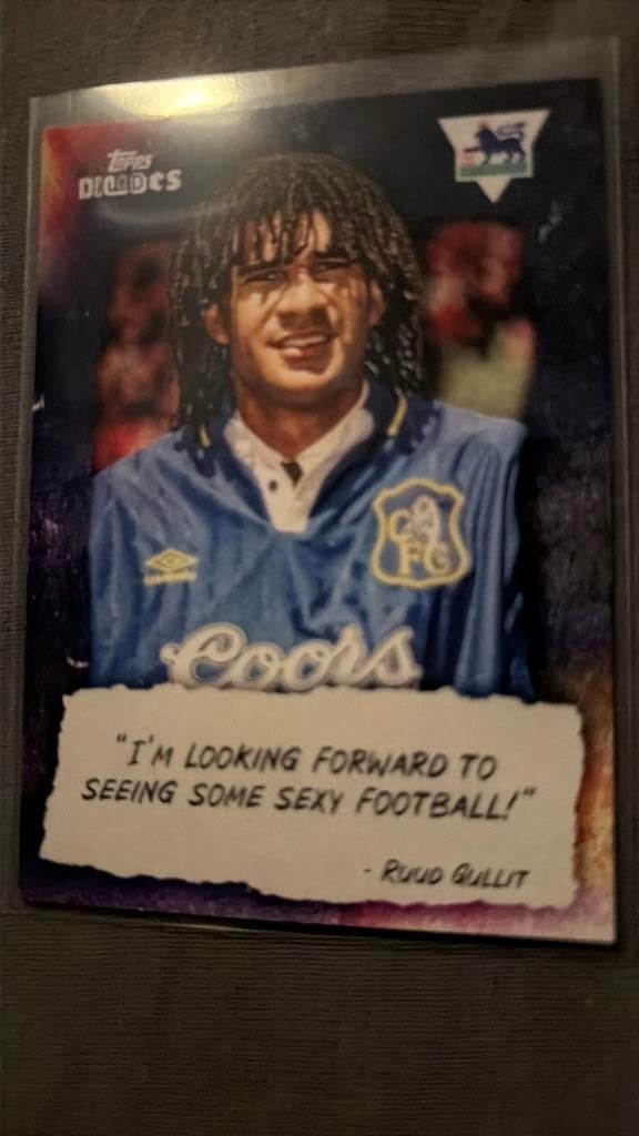 Topps ruud gullit, Verzenden, Nieuw, Plaatje