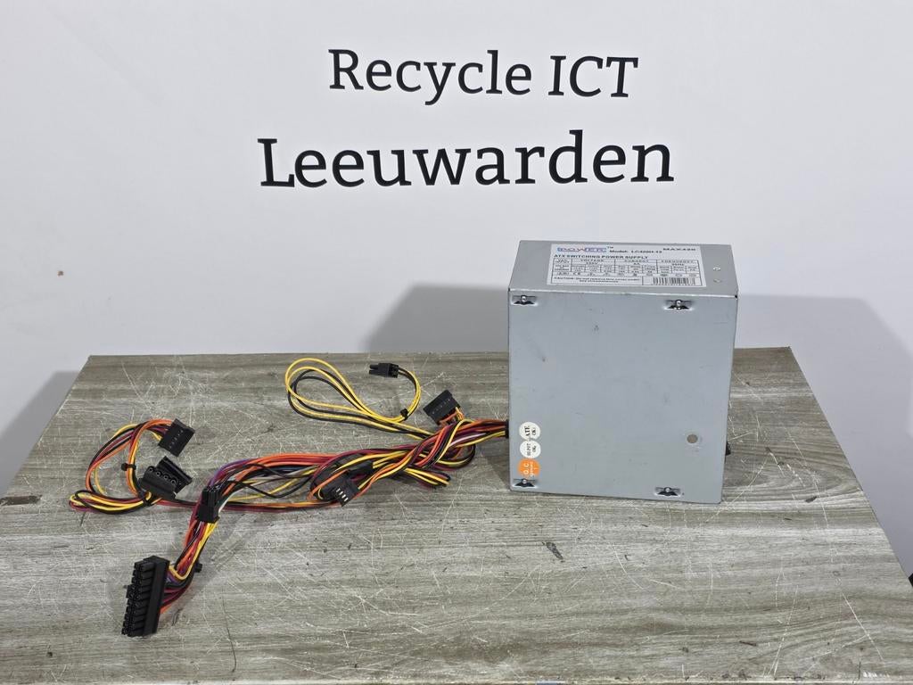 Lc power 420w max voeding psu power supply lc420h-12, Ophalen of Verzenden, Gebruikt