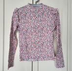 Als nieuw! WE longsleeve, wit, bloemen, maat 158/164, Kinderen en Baby's, Kinderkleding | Maat 158, WE, Meisje, Ophalen of Verzenden