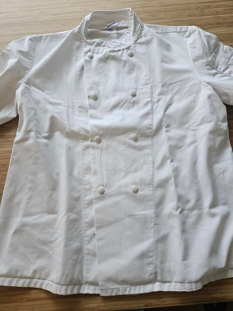 Witte koksbuis - Maat M, Kleding | Heren, Ophalen of Verzenden, Gedragen, Onbekend