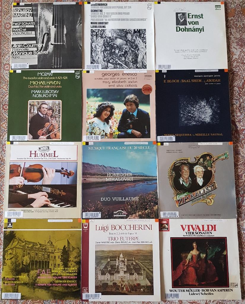 Collectie/verzameling/ partij 1000 klassieke lp's / platen, Kamermuziek, Ophalen of Verzenden, Zo goed als nieuw, 12 inch