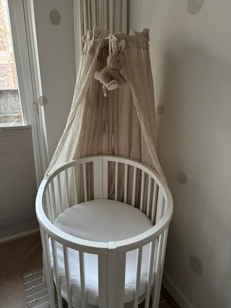 Stokke Sleepi mini V3 NEW incl. Matras + beschermer, Kinderen en Baby's, Babywiegjes en Ledikanten, Ophalen, Nieuw, Ledikant