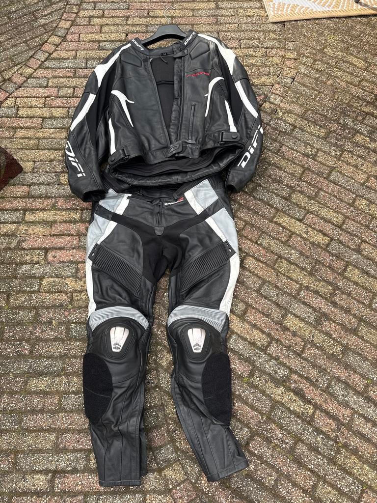 Difi leren motorpak maat 52/ 54, Motoren, Kleding | Motorkleding, Ophalen of Verzenden, Tweedehands, Heren, Combipak