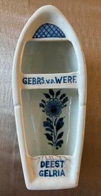 Delfts Blauw Sloep Asbak - Gebrs. v.d. Werf Deest Gelria, Antiek en Kunst, Ophalen