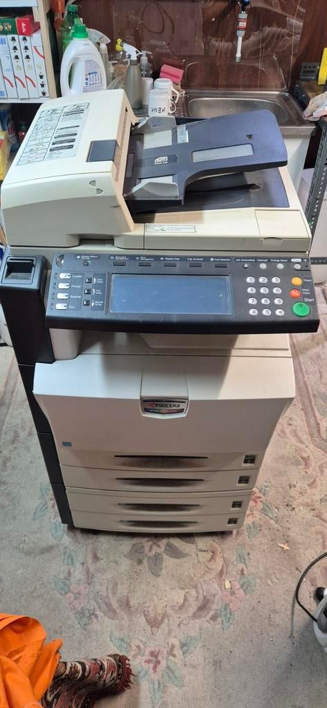 Kyocera KM-C2525E printer/kopieerapparaat + 4 toners, Computers en Software, Printers, Ophalen, Kleur printen, Gebruikt, All-in-one