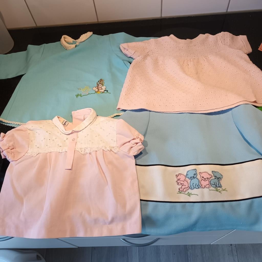 Baby kleertjes vintage, Ophalen of Verzenden