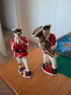 2 Zeer Oude Muziek tinnen figuurtjes, Ophalen of Verzenden, Gebruikt