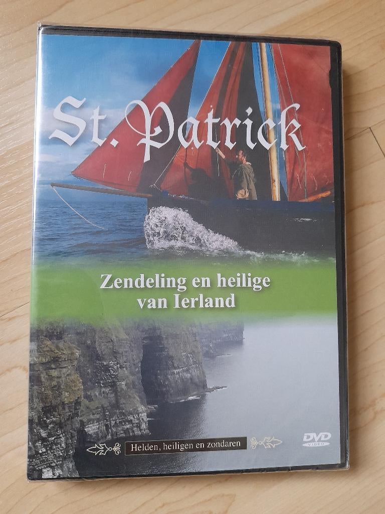 NIEUW DVD ST. PATRICK ZENDELING EN HEILIGE VAN IERLAND, Alle leeftijden, Ophalen of Verzenden, Nieuw in verpakking