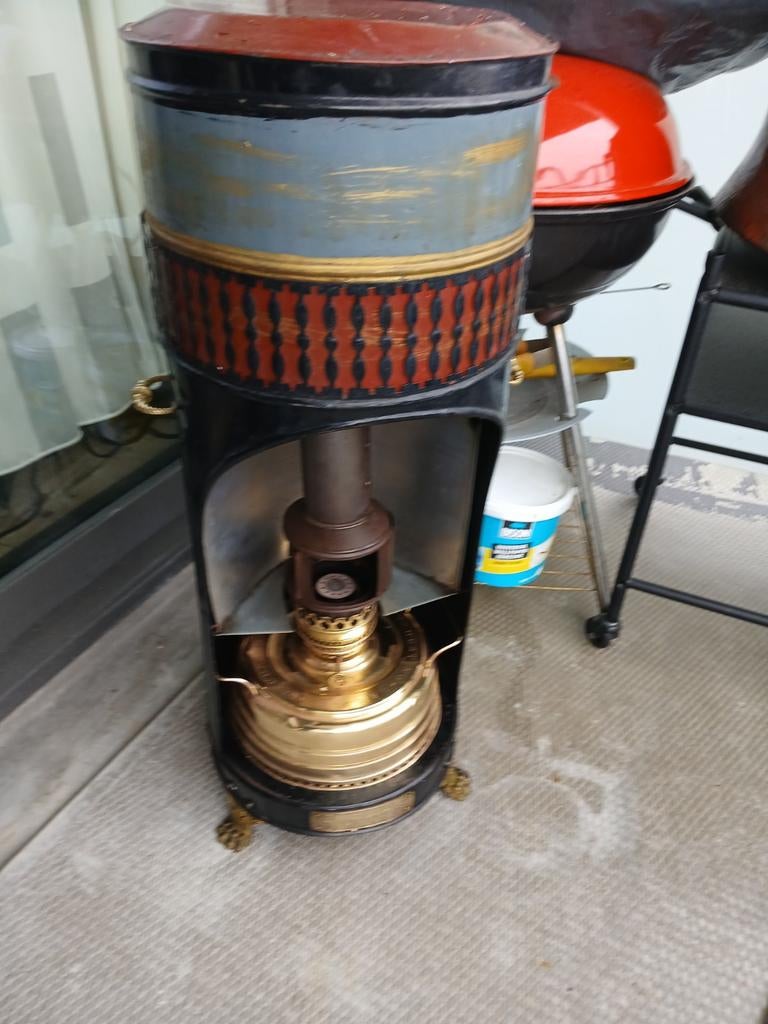 Oude open haard, goed werkend. Ze is ruim 90 jaar oud., Huis en Inrichting, Kachels, Ophalen of Verzenden, Gebruikt, Hout, Houtkachel