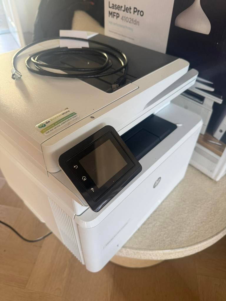 Hp Laserjet pro 4102FDN nieuw, Computers en Software, Printers, Ophalen of Verzenden, Zo goed als nieuw