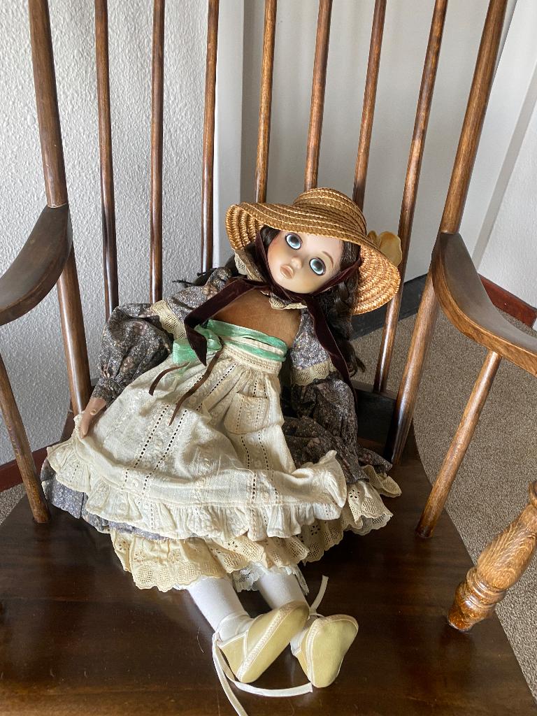 Antieke pop, Ophalen of Verzenden, Zo goed als nieuw, Pop