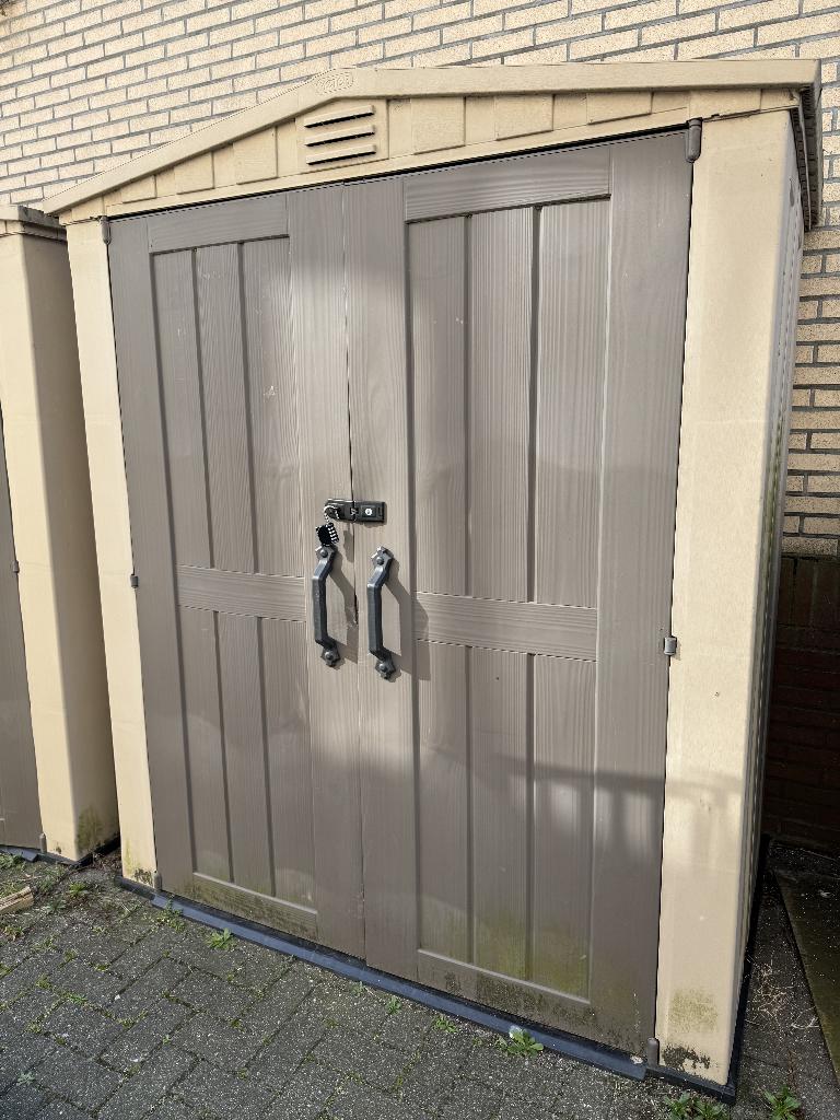 2 Stuks tuinhuisje / opbergbox van Keter Factor 63 (6x3), Tuin en Terras, Tuinhuizen, Kunststof, Tuinhuis, Service.benelux@keter.com