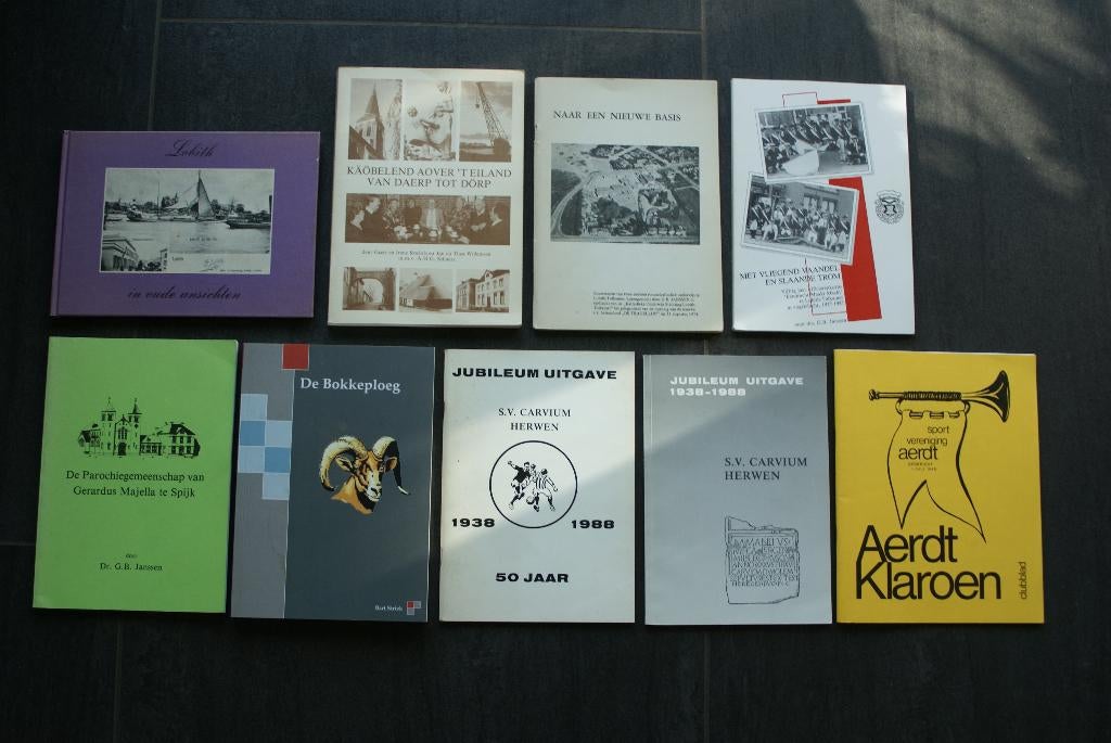 Spijk / Herwen/ Kaobelend aover `t eiland van daerp tot dorp, Ophalen of Verzenden, Zo goed als nieuw, Gelderland