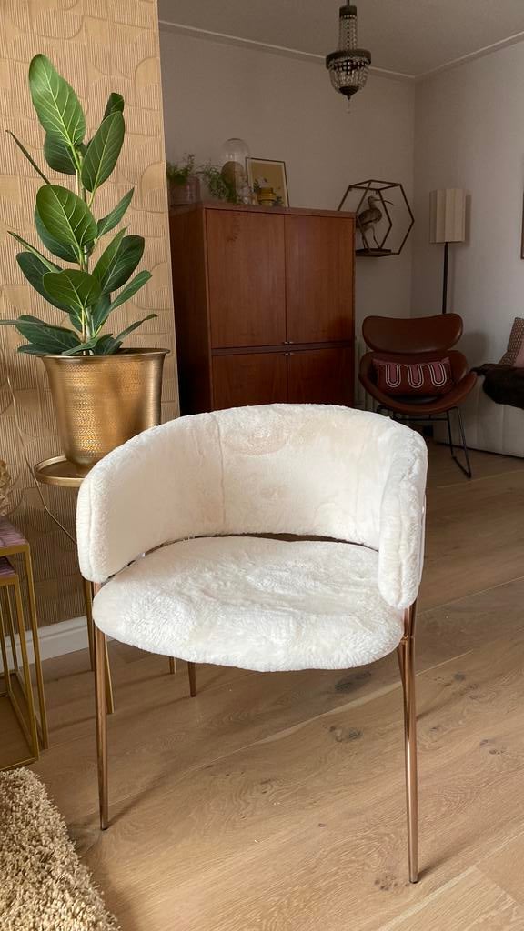 Stoel, Huis en Inrichting, Fauteuils, Ophalen of Verzenden, Zo goed als nieuw, Minder dan 75 cm, 50 tot 75 cm