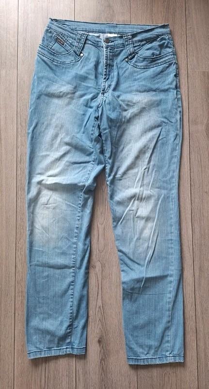 gafair jeans lichtblauw maat 44 xxl dames denim broek, Ophalen of Verzenden, Zo goed als nieuw, W33 - W36 (confectie 42/44), Gafair