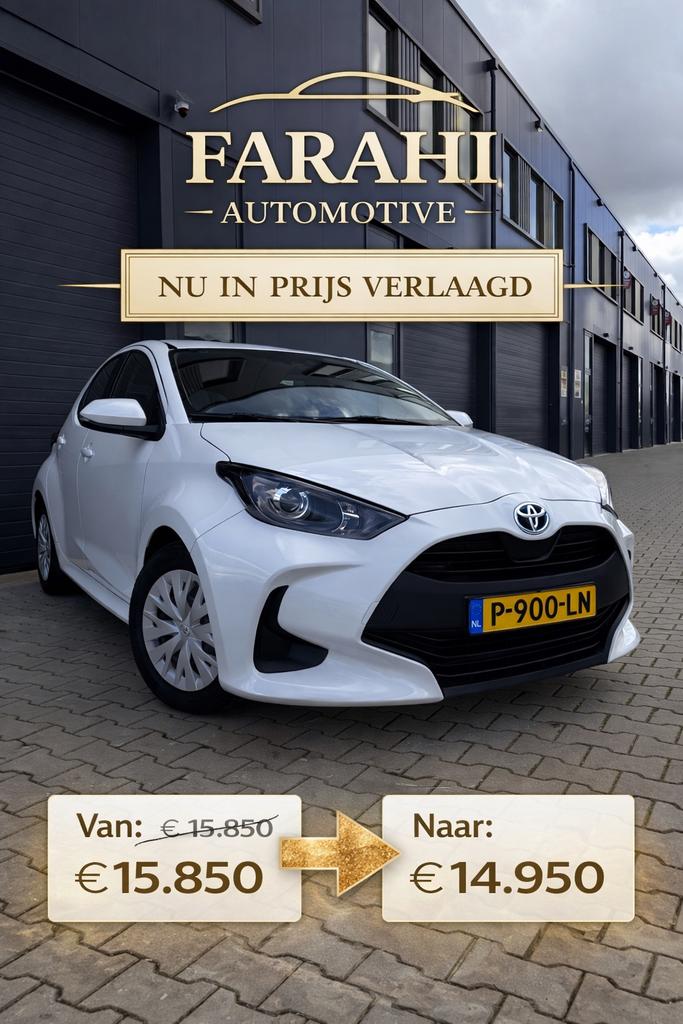 Toyota Yaris 2022 | 1e Eigenaar | ACC | CarPlay, 450 kg, 450 kg, Bedrijf, 26 km/l