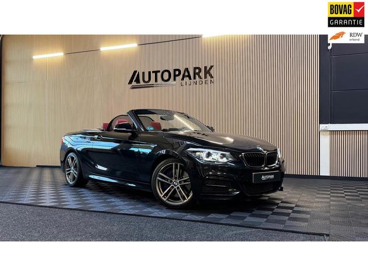 BMW 2-serie Cabrio M240i High Executive|HARMAN KARDON|MEMORY, Auto's, BMW, Bedrijf, Te koop, 2-Serie, ABS, Achteruitrijcamera