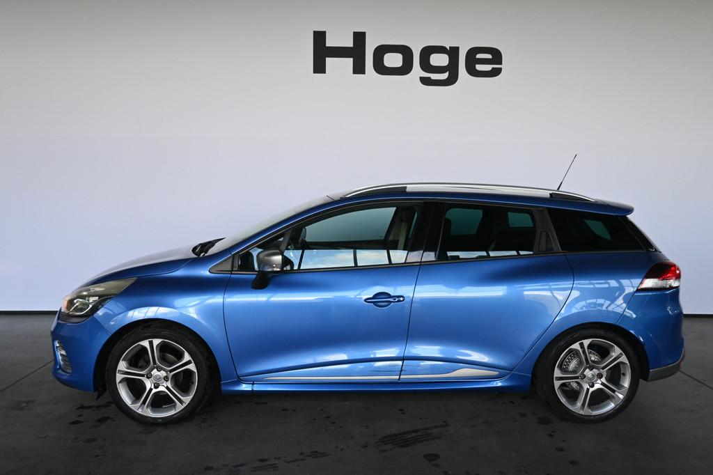 Renault Clio Estate 1.2 GT Automaat Clima Navigatie Dealer O, Euro 5, Stof, Gebruikt, 4 cilinders