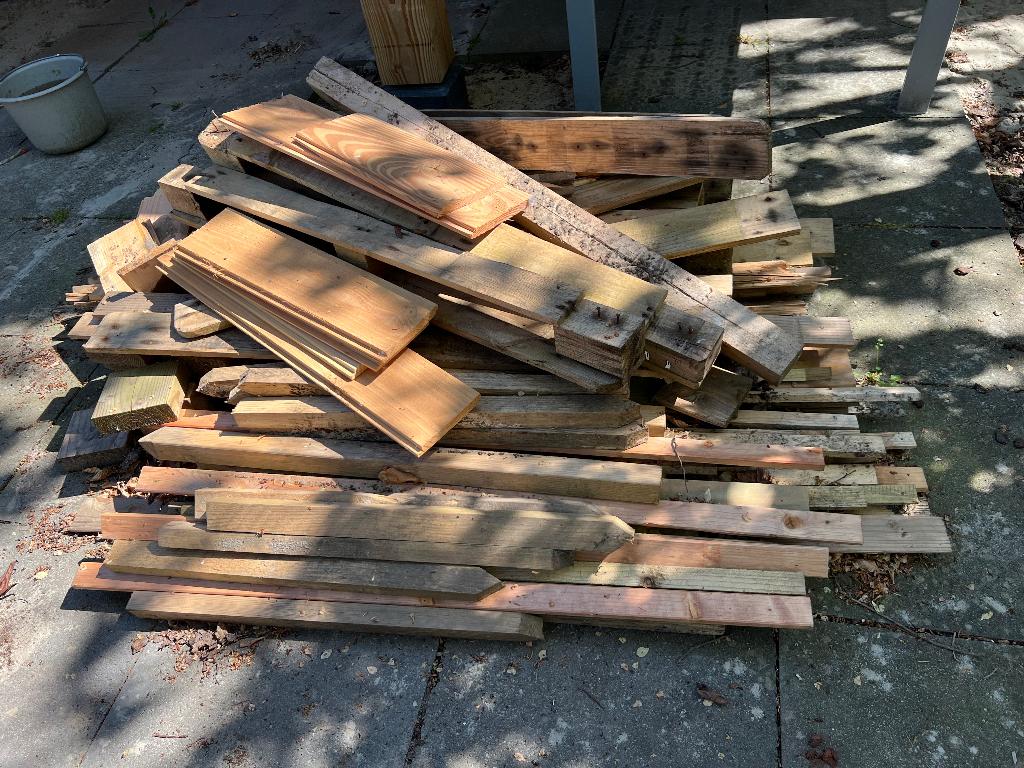 Gratis af te halen rest hout, Doe-het-zelf en Verbouw, Hout en Planken, Ophalen, Gebruikt, Minder dan 25 mm, Overige typen