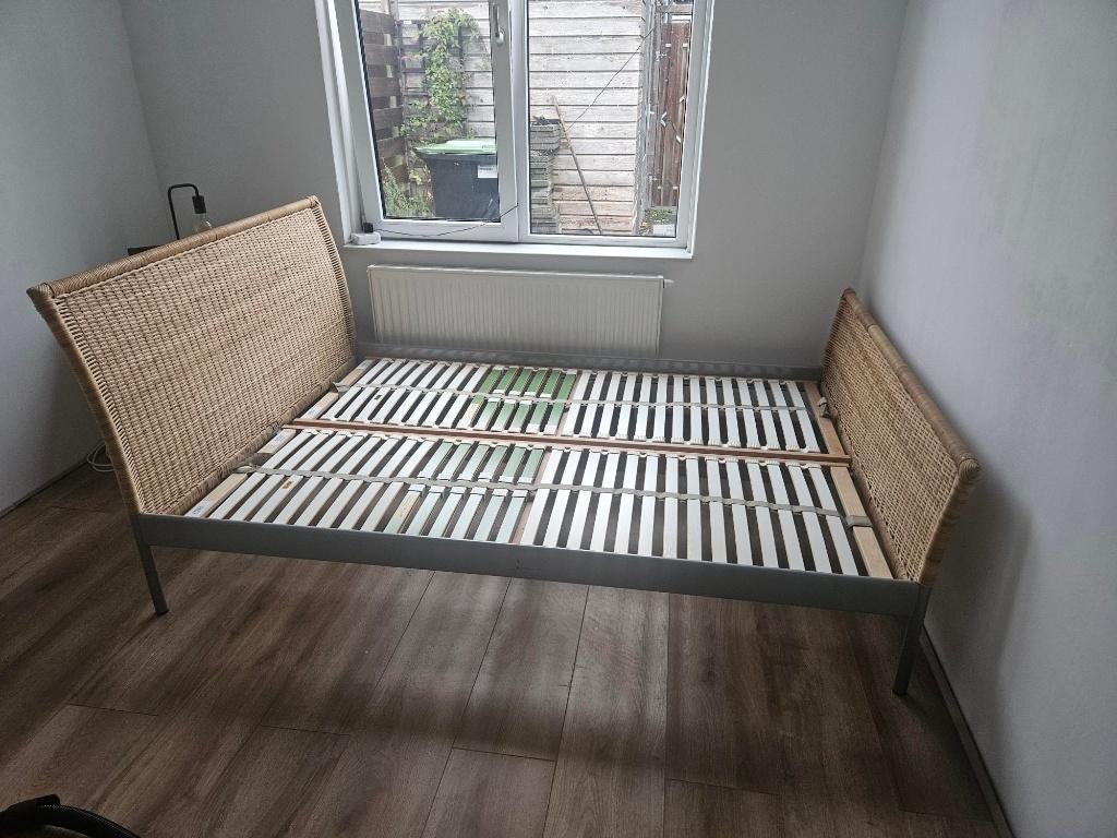 bed, Ophalen, Overige materialen, Gebruikt, Bruin