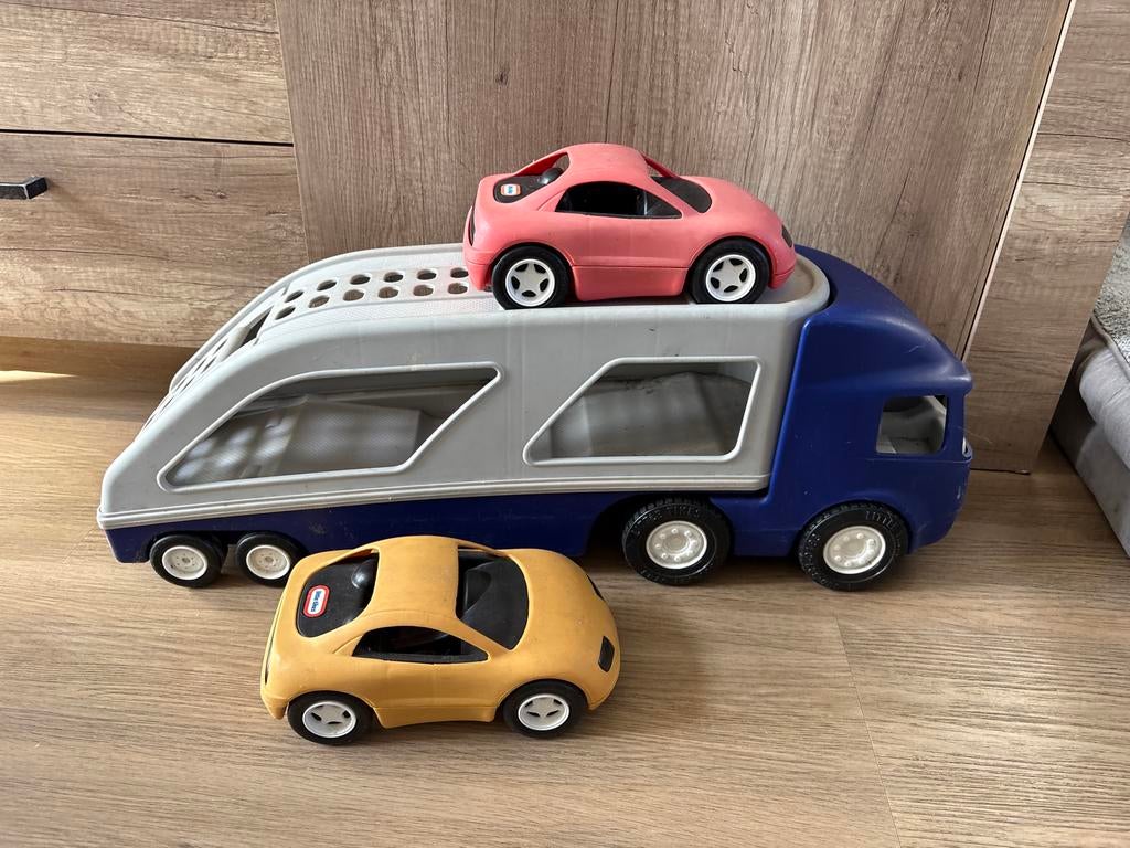 Little Tikes Speelgoed Auto Transportwagen, Ophalen, Gebruikt