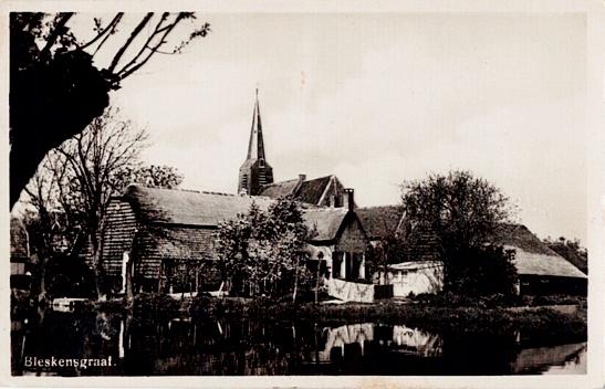 Bleskensgraaf, boerderij Willem Verlek 1944, Verzenden, 1920 tot 1940, Gelopen, Zuid-Holland