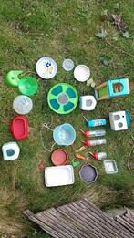 Hamster wielen drinkflesjes drinkbakken huisjes en eetbakjes, Ophalen, Zo goed als nieuw, Loopwiel of Rad