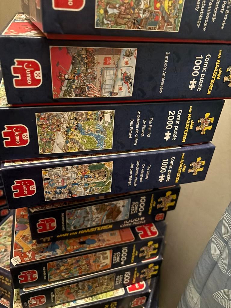 Jan van Haasteren, Hobby en Vrije tijd, Denksport en Puzzels, Ophalen of Verzenden, 500 t/m 1500 stukjes, Gebruikt