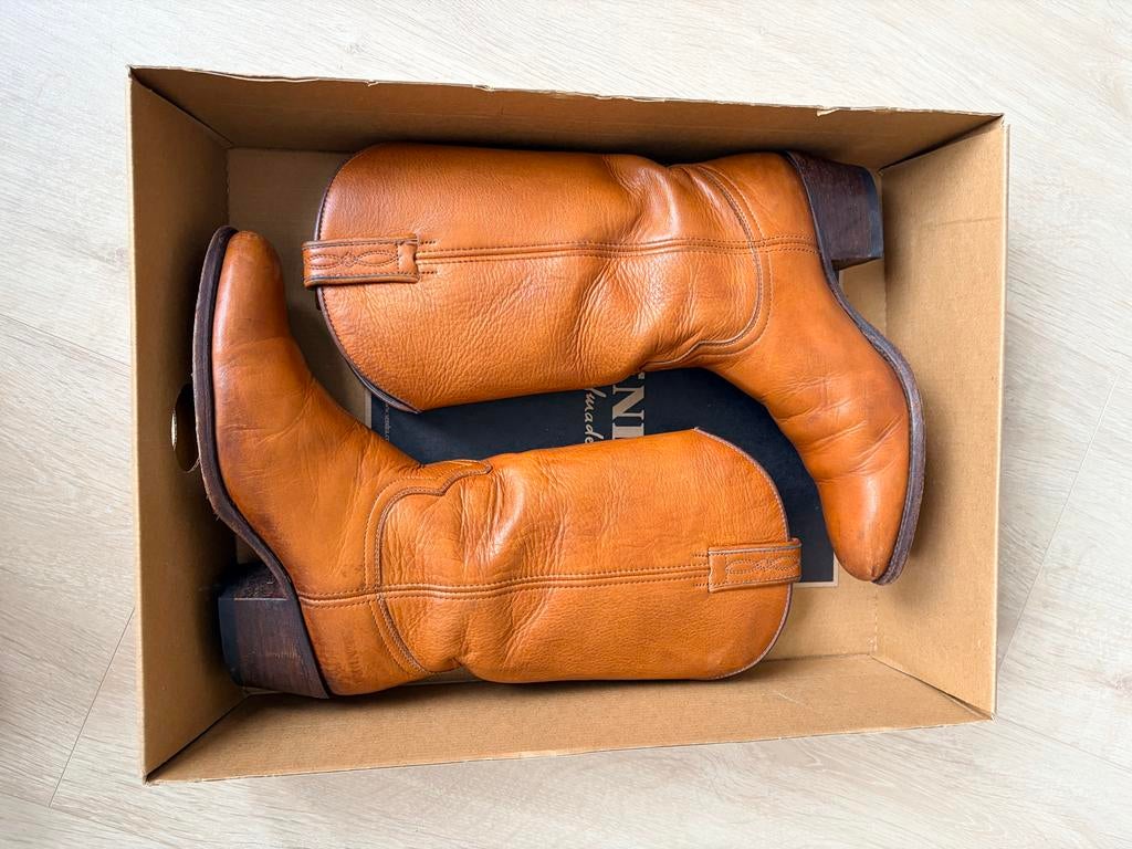 Sendra leren laarzen maat 37, Bruin, Lage of Enkellaarzen, Ophalen of Verzenden, Gedragen