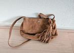 Suede tasje Zara, Ophalen of Verzenden, Zo goed als nieuw, Bruin, Schoudertasje
