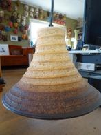 Vintage hanglamp aardewerk hanglamp heksenhoed 17cm 1970, Huis en Inrichting, Lampen | Hanglampen, Overige materialen, Vintage design