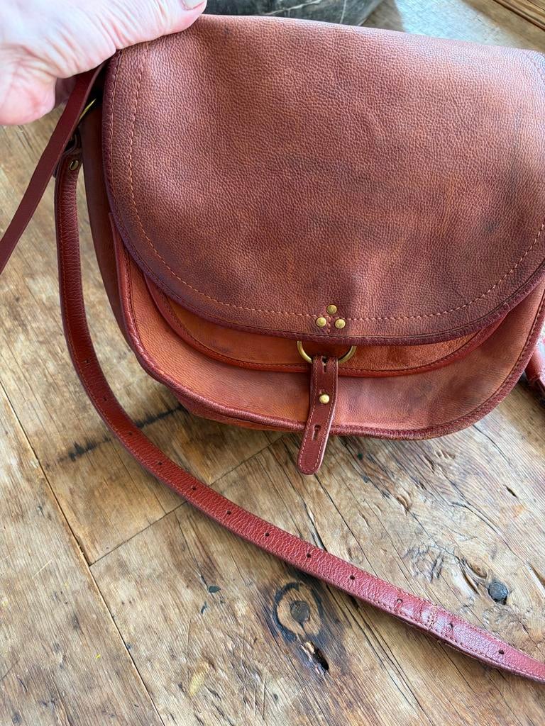 Jerome Dreyfuss Felix, Sieraden, Tassen en Uiterlijk, Tassen | Damestassen, Ophalen of Verzenden, Gebruikt, Bruin