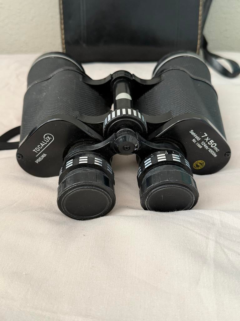 Verrekijker 7x50 Tocalux Prisma - Ideaal voor vakantie, Caravans en Kamperen, Kampeeraccessoires, Gebruikt, Ophalen of Verzenden
