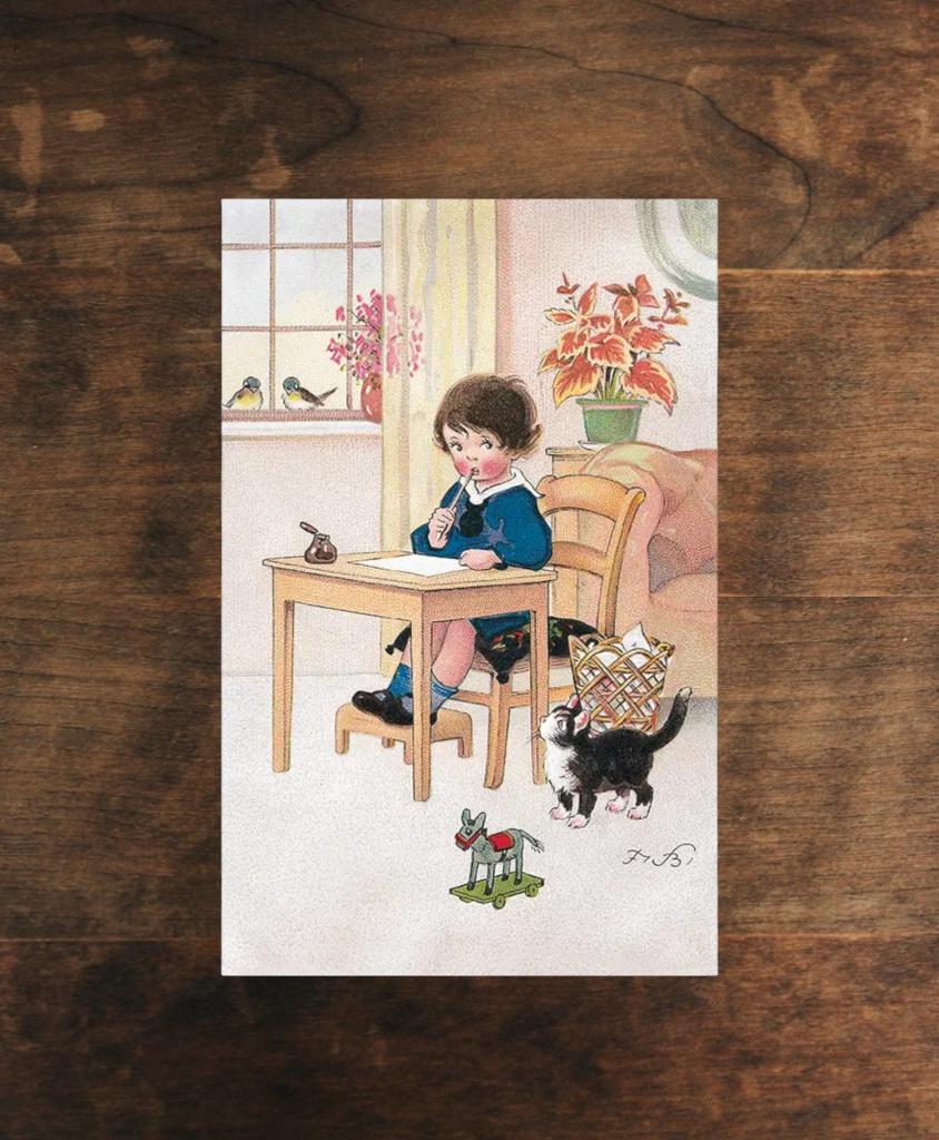 Ludom Edition ansichtkaart, Ophalen of Verzenden, 1980 tot heden, Ongelopen, Kinderen