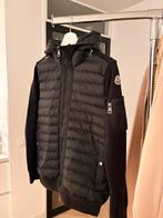 Moncler cardigan jas, Ophalen of Verzenden, Zo goed als nieuw, Maat 46 (S) of kleiner, Zwart