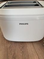 Philips Broodrooster - Wit, Zo goed als nieuw, Witgoed en Apparatuur, Broodroosters, Ophalen of Verzenden, Zo goed als nieuw