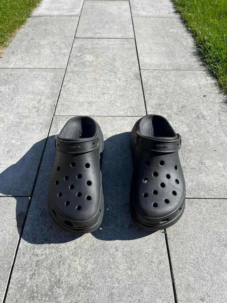 Crocs (met hoge hak), Kleding | Heren, Schoenen, Ophalen of Verzenden, Zo goed als nieuw, Zwart, Klompen