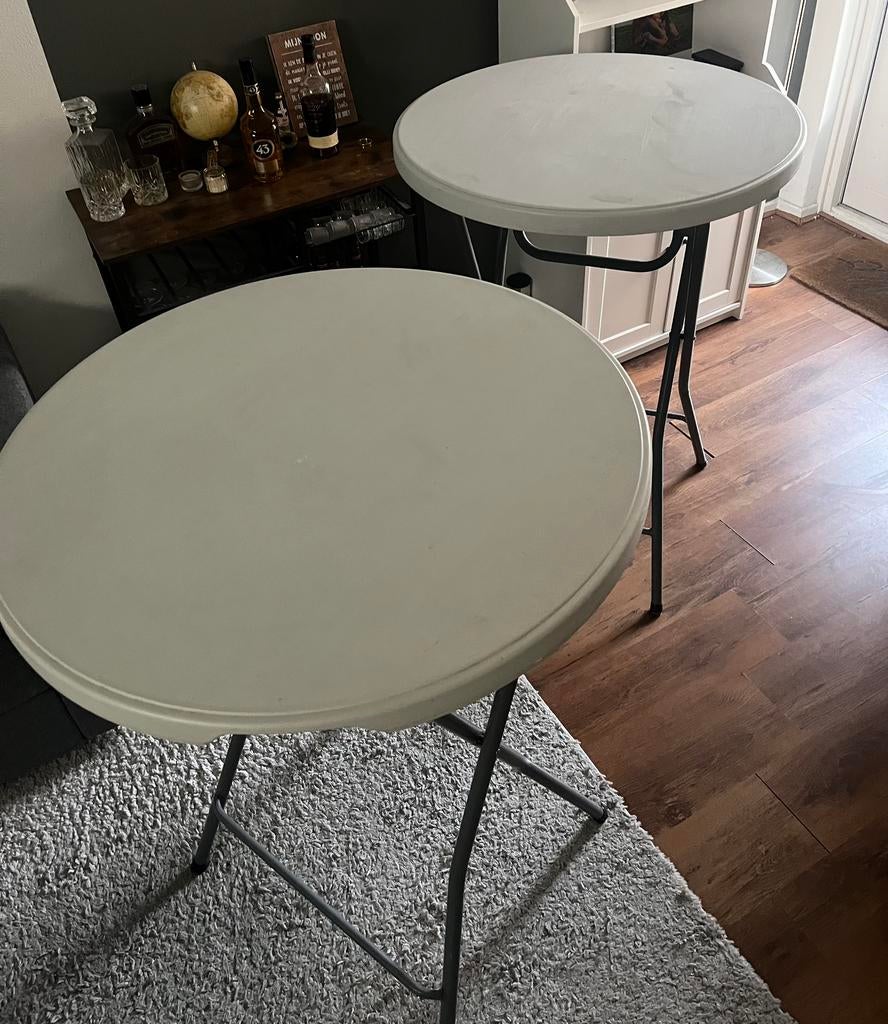 2 statafels / praattafels, Ophalen of Verzenden, Gebruikt