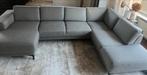 Grijze U-bank van Henders en Hazel - Zo goed als nieuw, Hoekbank, 300 cm of meer, Ophalen of Verzenden, Zo goed als nieuw