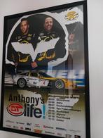 Poster corvette 2009, Ophalen of Verzenden, Auto's