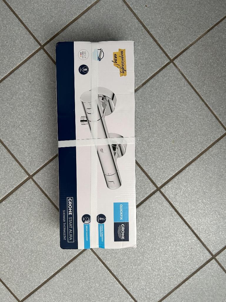 Grohe Thermostatische Douchekraan Start Alira - Waterbespare, Ophalen, Nieuw, Douche
