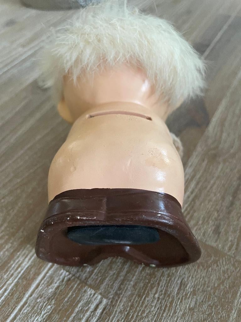 vintage spaarpot jaren 70 Joop den Uyl, Ophalen, Gebruikt