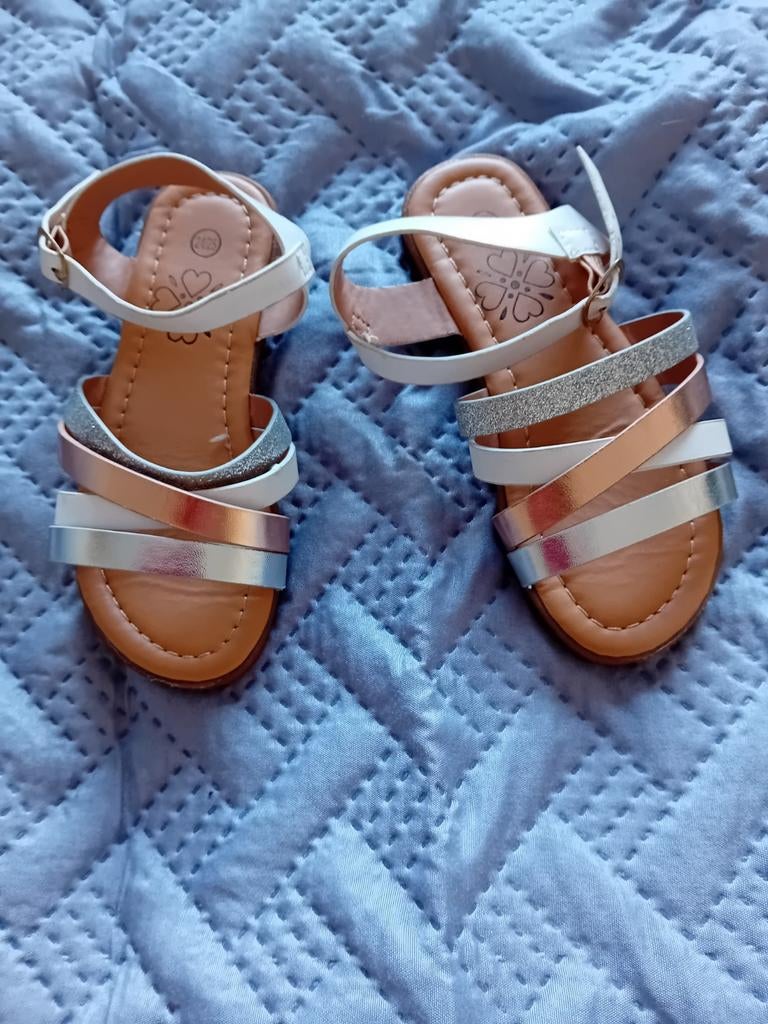 Sandalen maat 24/25 -, Kinderen en Baby's, Gebruikt, Meisje, Schoenen, Ophalen of Verzenden