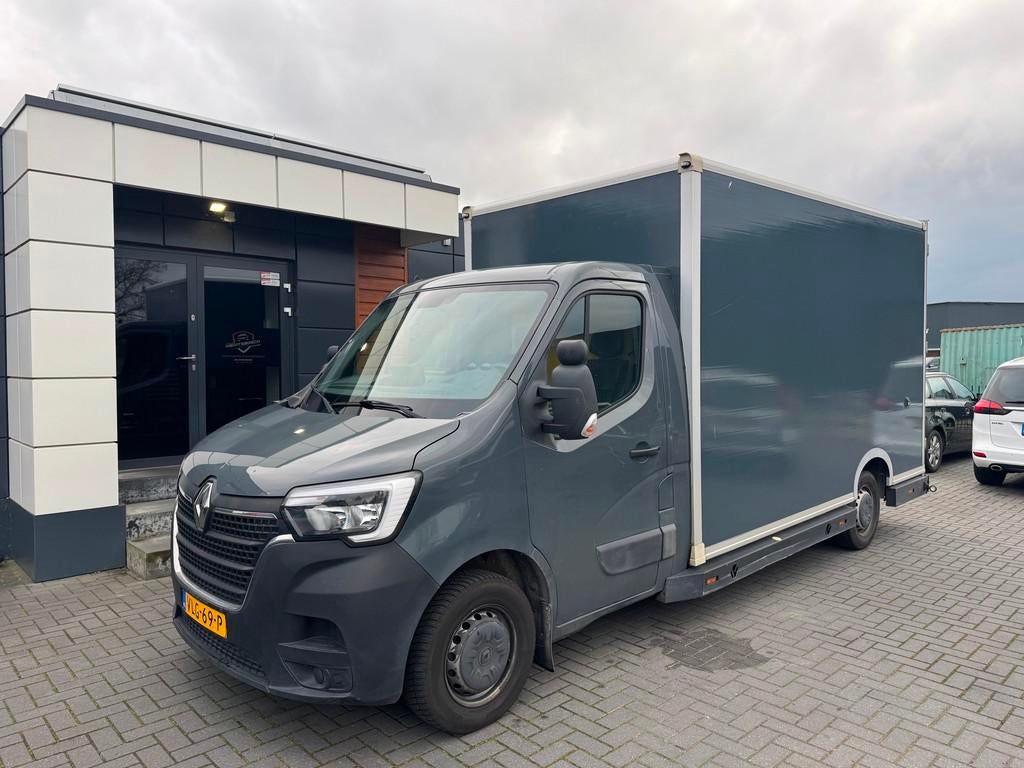 Renault Master T35 2.3 dCi 150 Lowliner 2021 Airco Bakwagen, Gebruikt, 4 cilinders, Renault, 2381 kg
