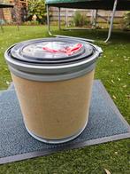 Afsluitbare voorraadton., Huis en Inrichting, Emmers, Ophalen of Verzenden, Zo goed als nieuw, Met deksel