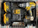DeWalt DCD996, DCF850, DCS356, - 3 x Lion 18v 5Ah + oplader, Ophalen, Variabele snelheid, Boor- en Schroefmachine, Gebruikt