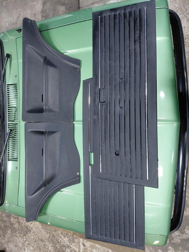 Opel kadett C bekleding zwart., Ophalen, Opel