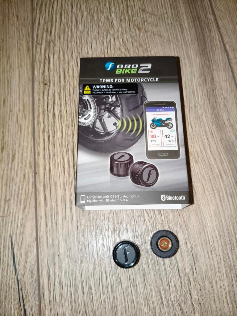 Fobo Bike 2 TPMS voor motor, Motoren, Ophalen of Verzenden, Gebruikt