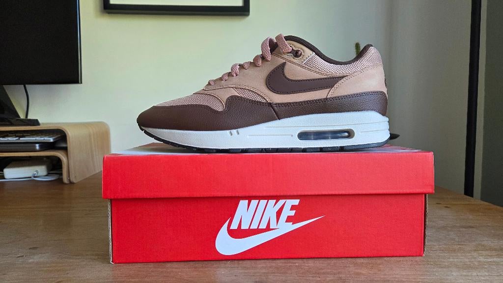Nike Air Max 1  SC - Cacao Wow - US10, Bruin, Nike, Ophalen of Verzenden, Sneakers of Gympen